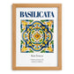 Basilicata, Italy – Travel Wall Decor, set in oak frame