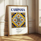Campania, Italy – Global Cities Wall Print, styled in a charming Paris street view