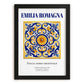 Emilia-Romagna, Italy – Travel Wall Art, in sleek black frame