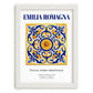 Emilia-Romagna, Italy – Travel Wall Art, placed in minimal white frame