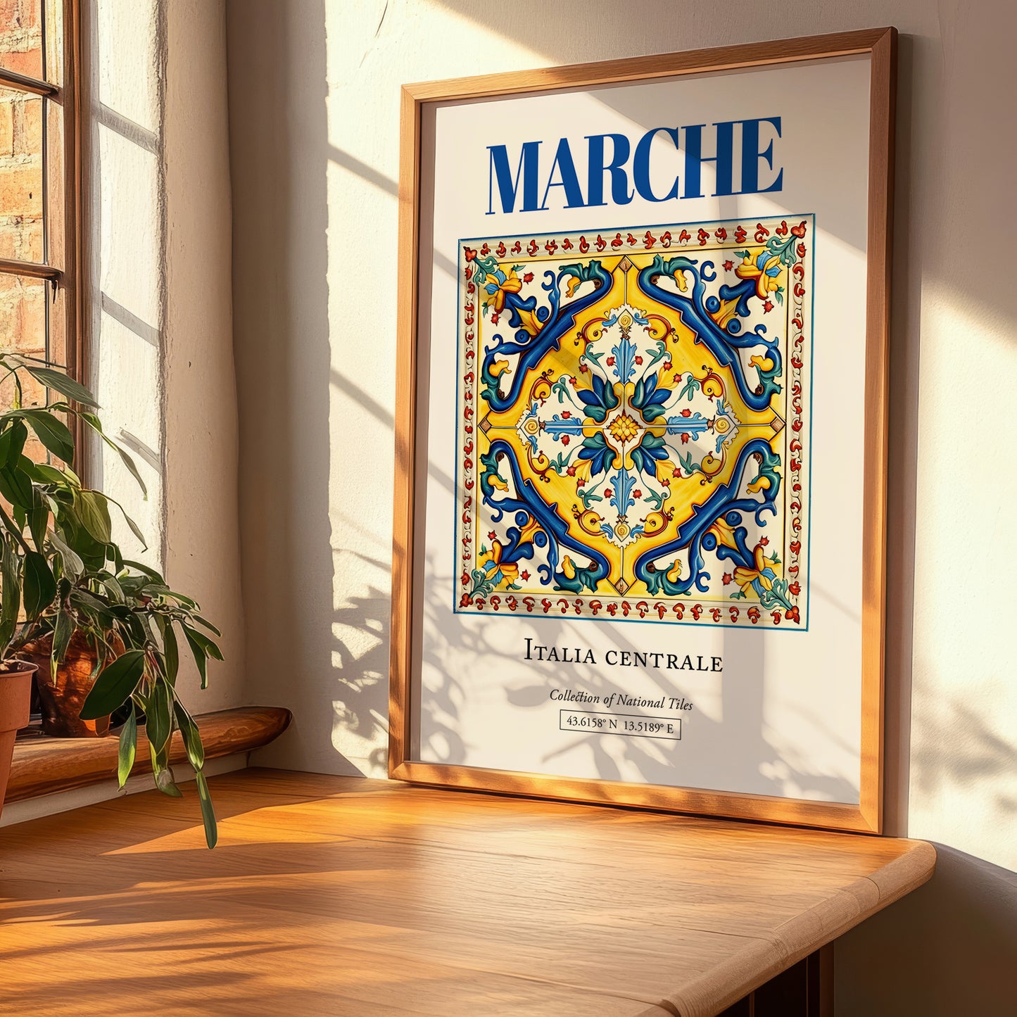 Marche, Italy – Travel Wall Decor, clean layout with no caption