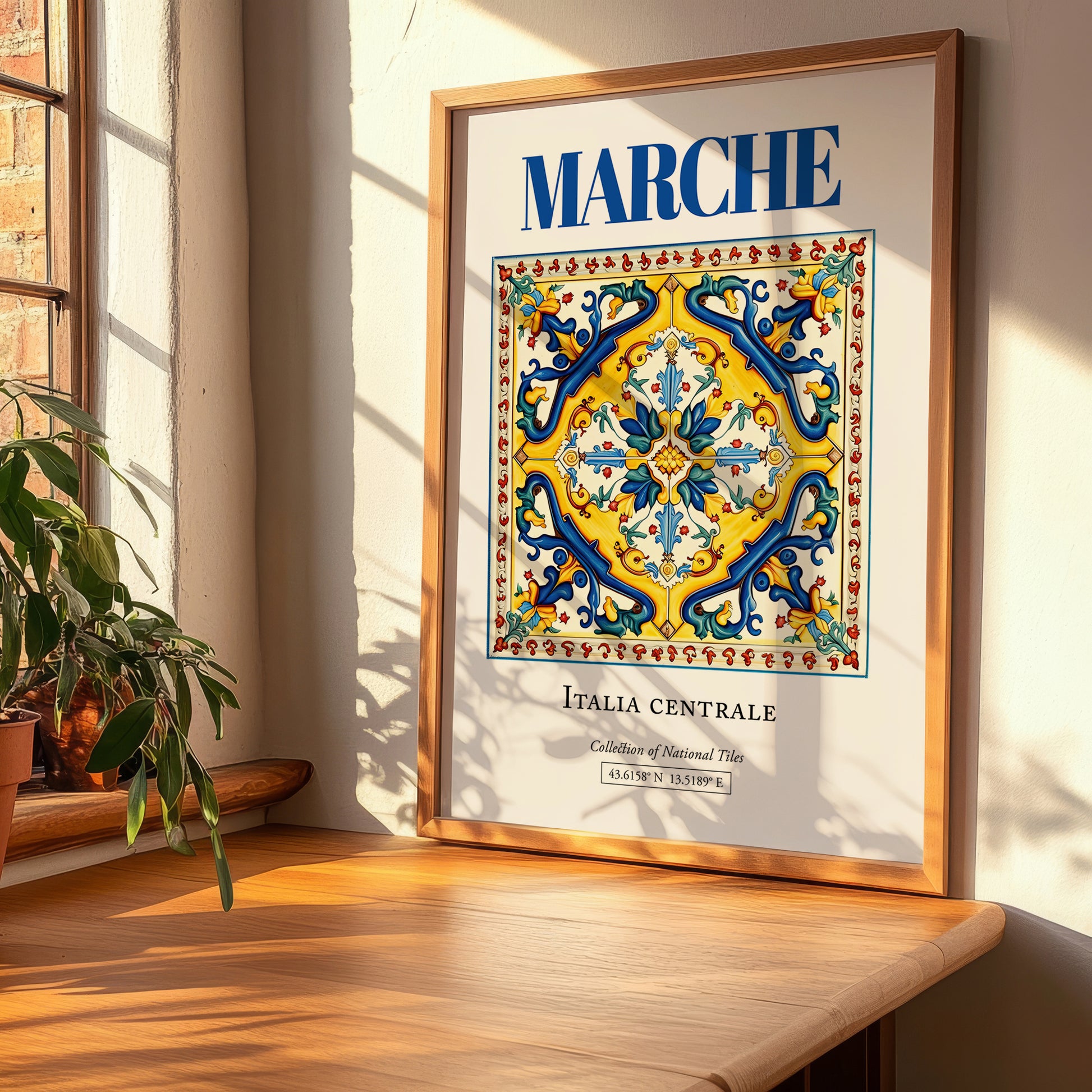 Marche, Italy – Travel Wall Decor, clean layout with no caption