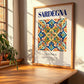 Sardegna (Sardinia), Italy – Travel Print, clean layout with no caption