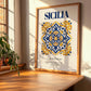 Sicilia (Sicily), Italy – Travel Wall Art, clean layout with no caption