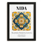 Nida, Lithuania – Wanderlust-Inspired Poster, in sleek black frame