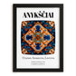 Anykščiai, Lithuania – Away From Home Poster, in sleek black frame