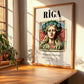Riga, Latvia – Global Wall Art, clean layout with no caption
