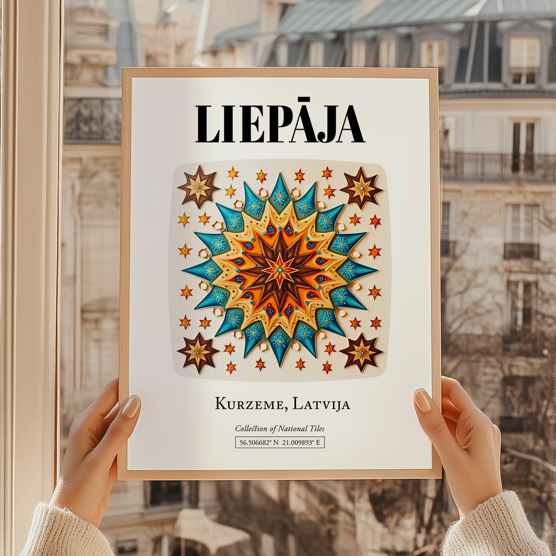 Liepāja, Latvia – National Pride Wall Decor