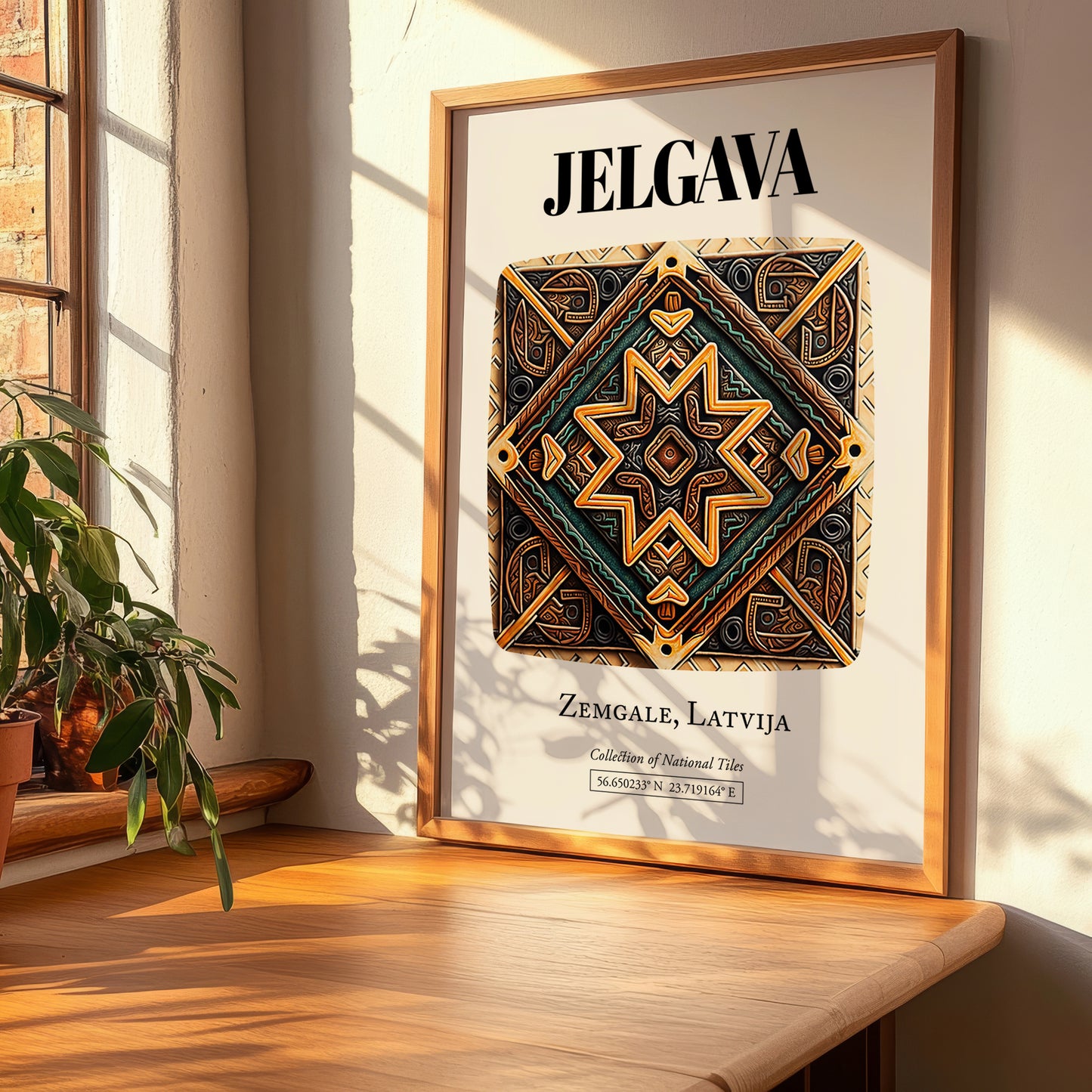 Jelgava, Latvia – Travel Wall Decor, clean layout with no caption