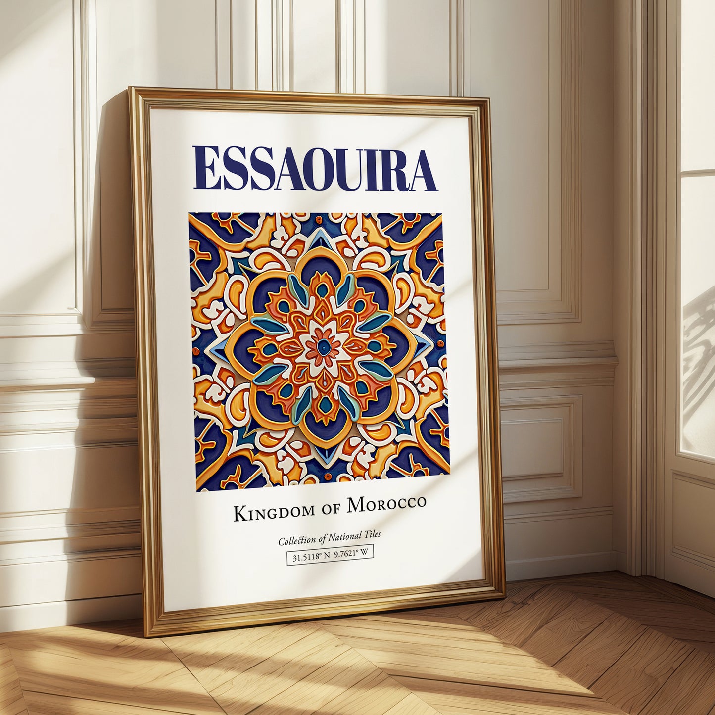 Essaouira, Morocco – Travel Wall Decor, styled in a charming Paris street view