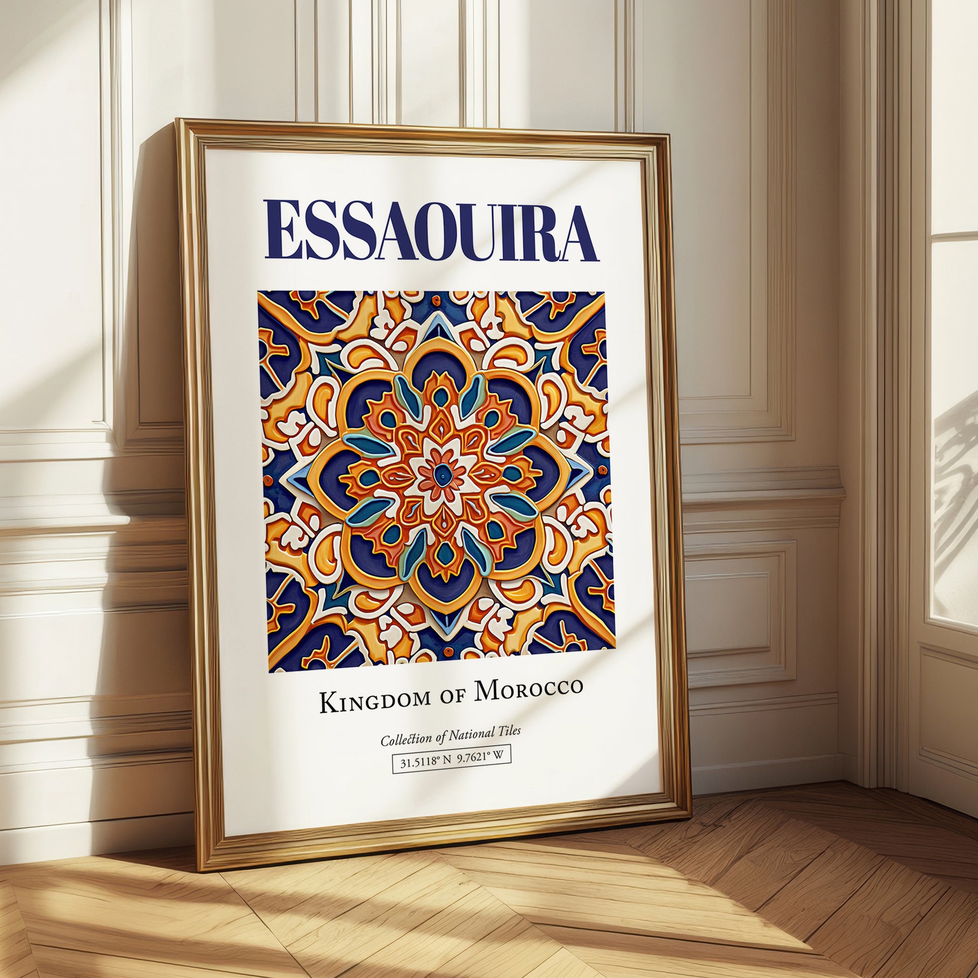 Essaouira, Morocco – Travel Wall Decor, styled in a charming Paris street view