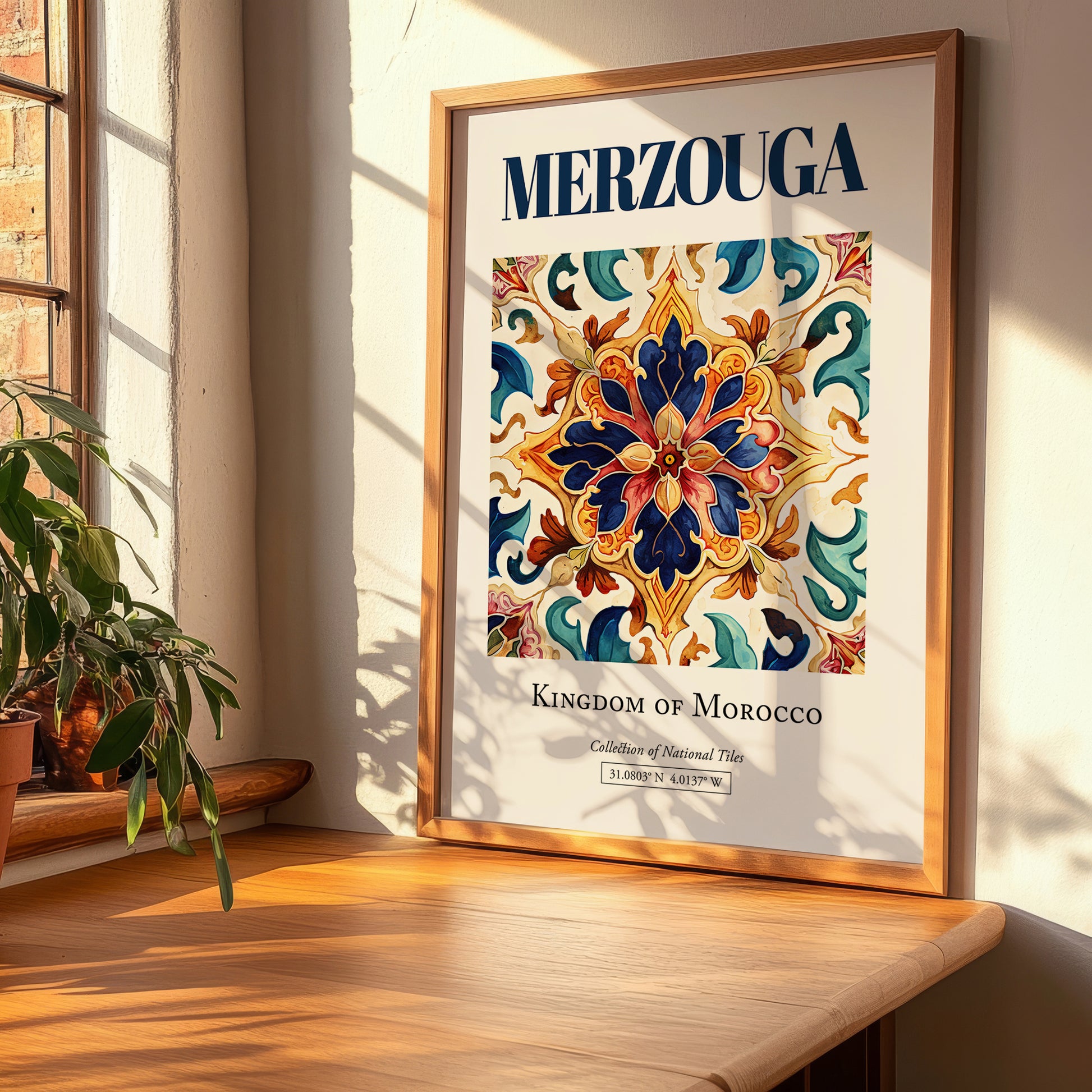 Merzouga, Morocco – Travel Wall Art, clean layout with no caption