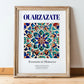 Ouarzazate, Morocco – Travel Wall Art, in wooden frame leaning on the floor