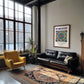 Ouarzazate, Morocco – Travel Wall Art, unframed on coastal sand