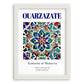 Ouarzazate, Morocco – Travel Wall Art, placed in minimal white frame
