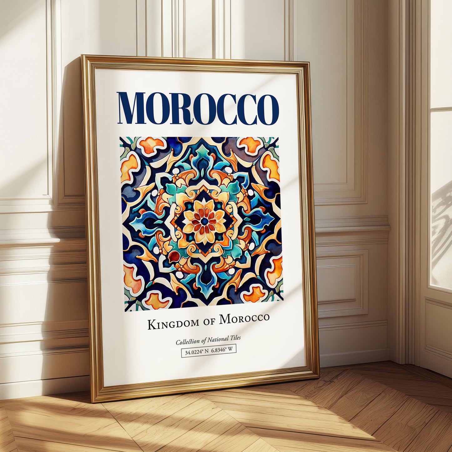 Morocco, Morocco – Wanderlust Wall Decor, styled in a charming Paris street view