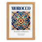 Morocco, Morocco – Wanderlust Wall Decor, set in oak frame