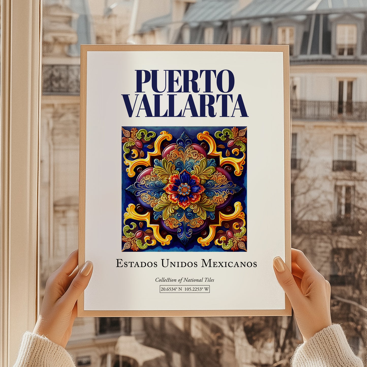 Puerto Vallarta, Mexico – Tourist Destination Poster
