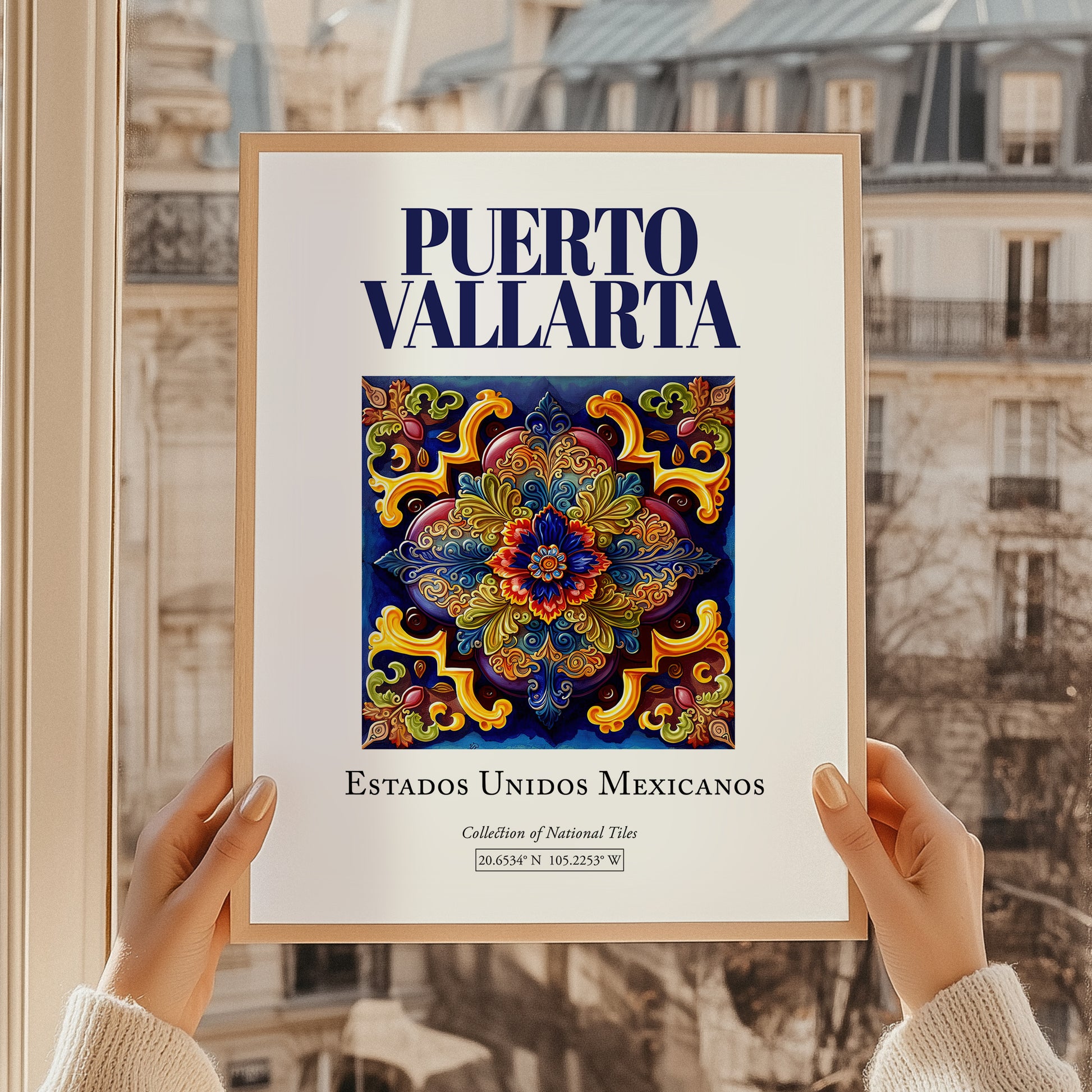 Puerto Vallarta, Mexico – Tourist Destination Poster