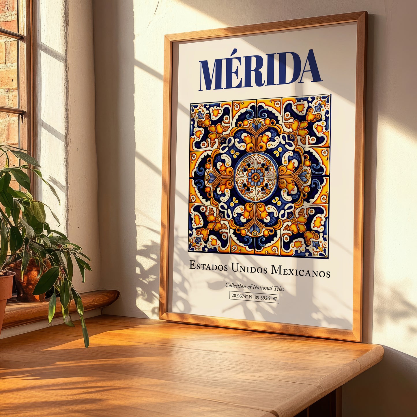 Mérida, Mexico – Global Wall Art, clean layout with no caption