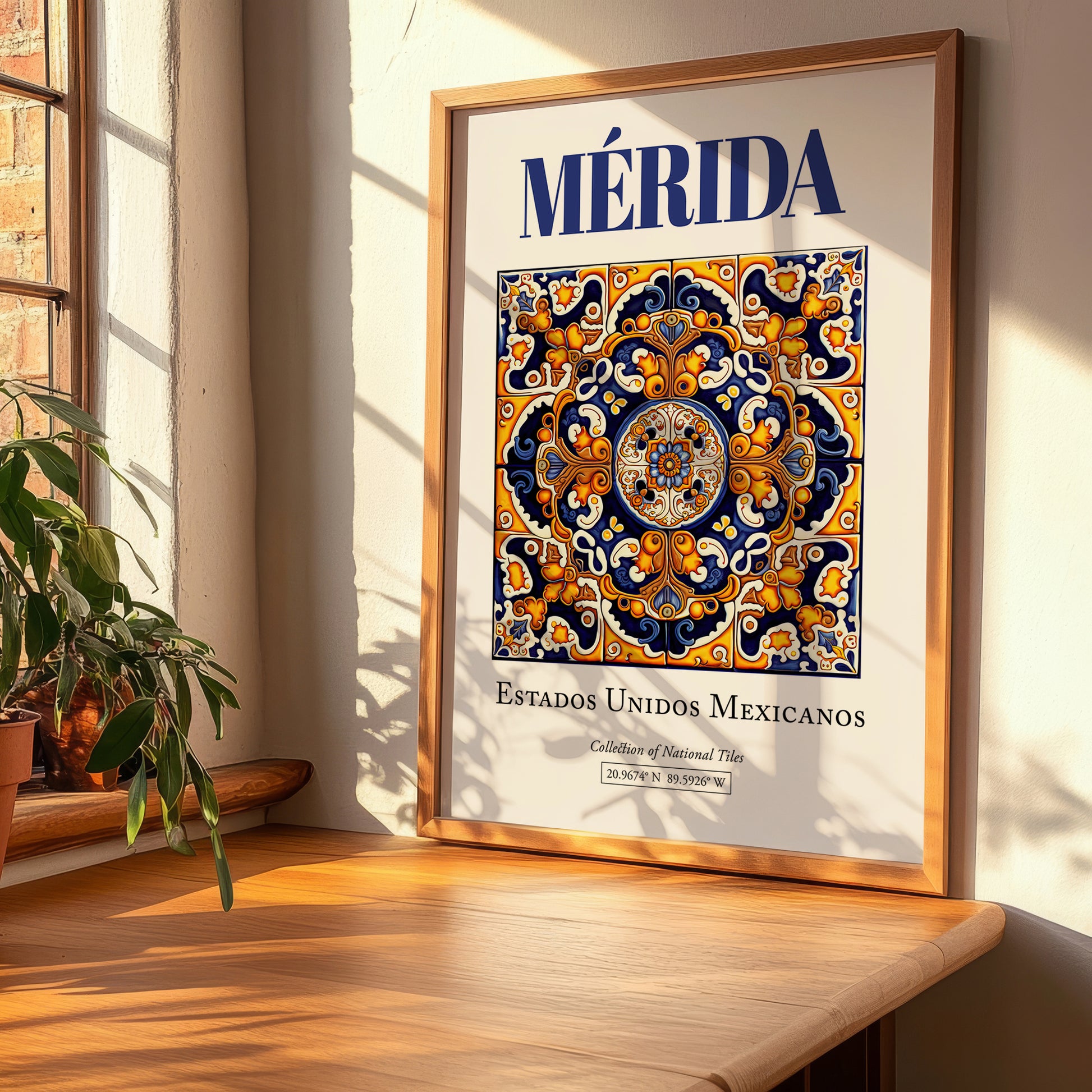 Mérida, Mexico – Global Wall Art, clean layout with no caption