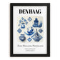 Den Haag, Netherlands – World Travel Art, in sleek black frame