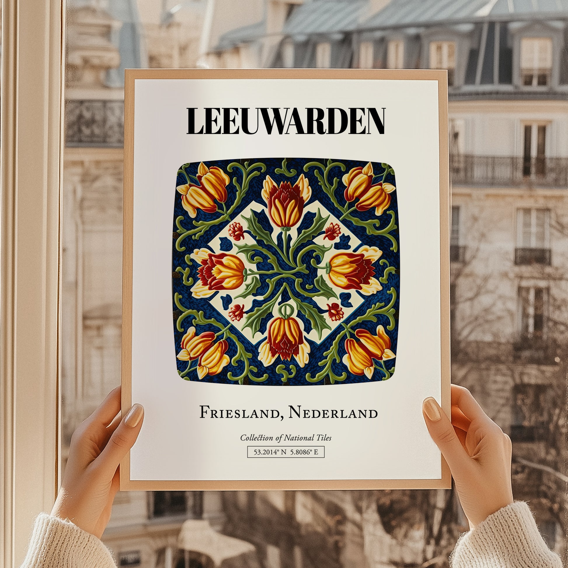 Leeuwarden, Netherlands – Wanderlust-Inspired Poster