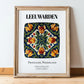 Leeuwarden, Netherlands – Wanderlust-Inspired Poster, in wooden frame leaning on the floor