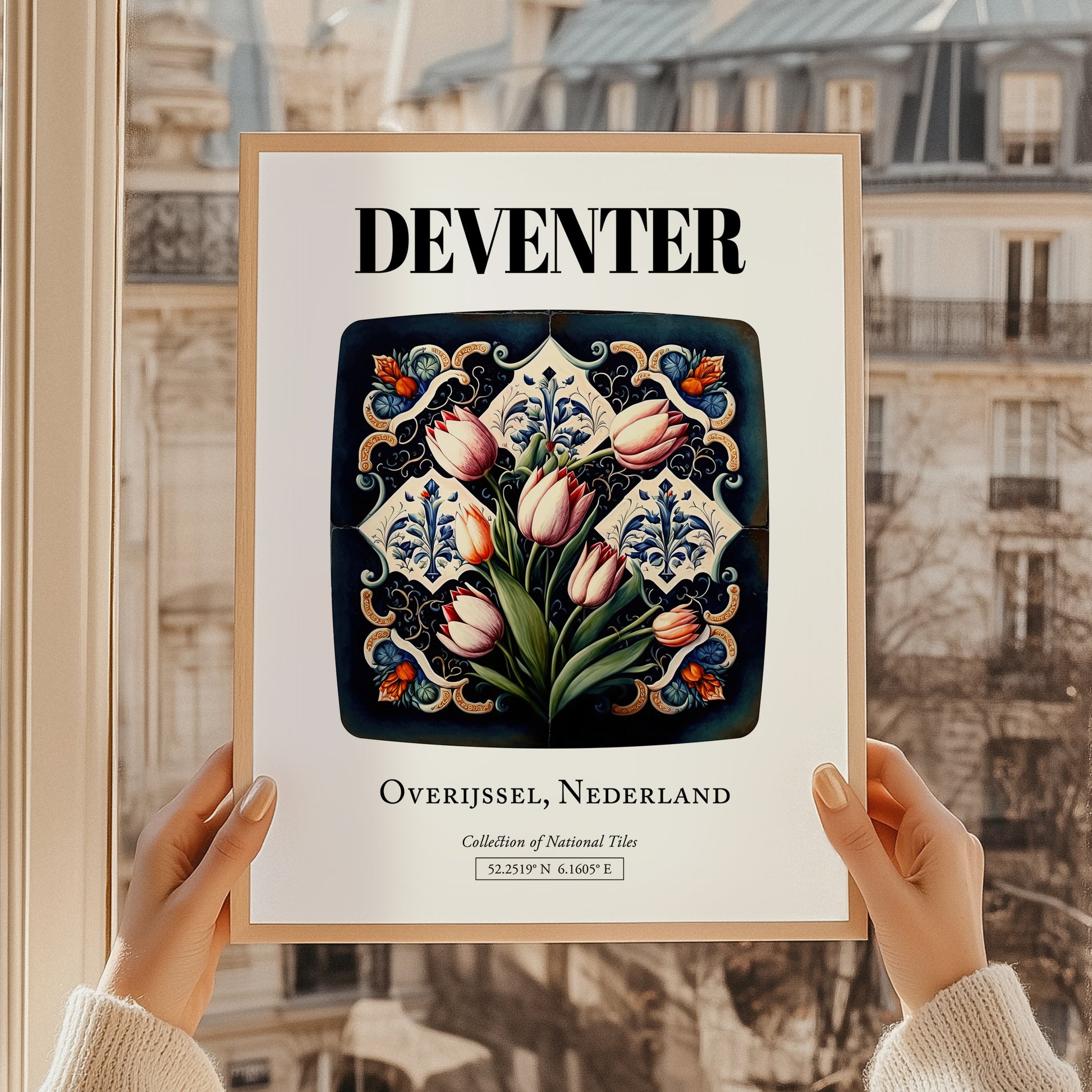 Deventer, Netherlands – Wanderlust-Inspired Poster
