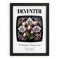 Deventer, Netherlands – Wanderlust-Inspired Poster, in sleek black frame