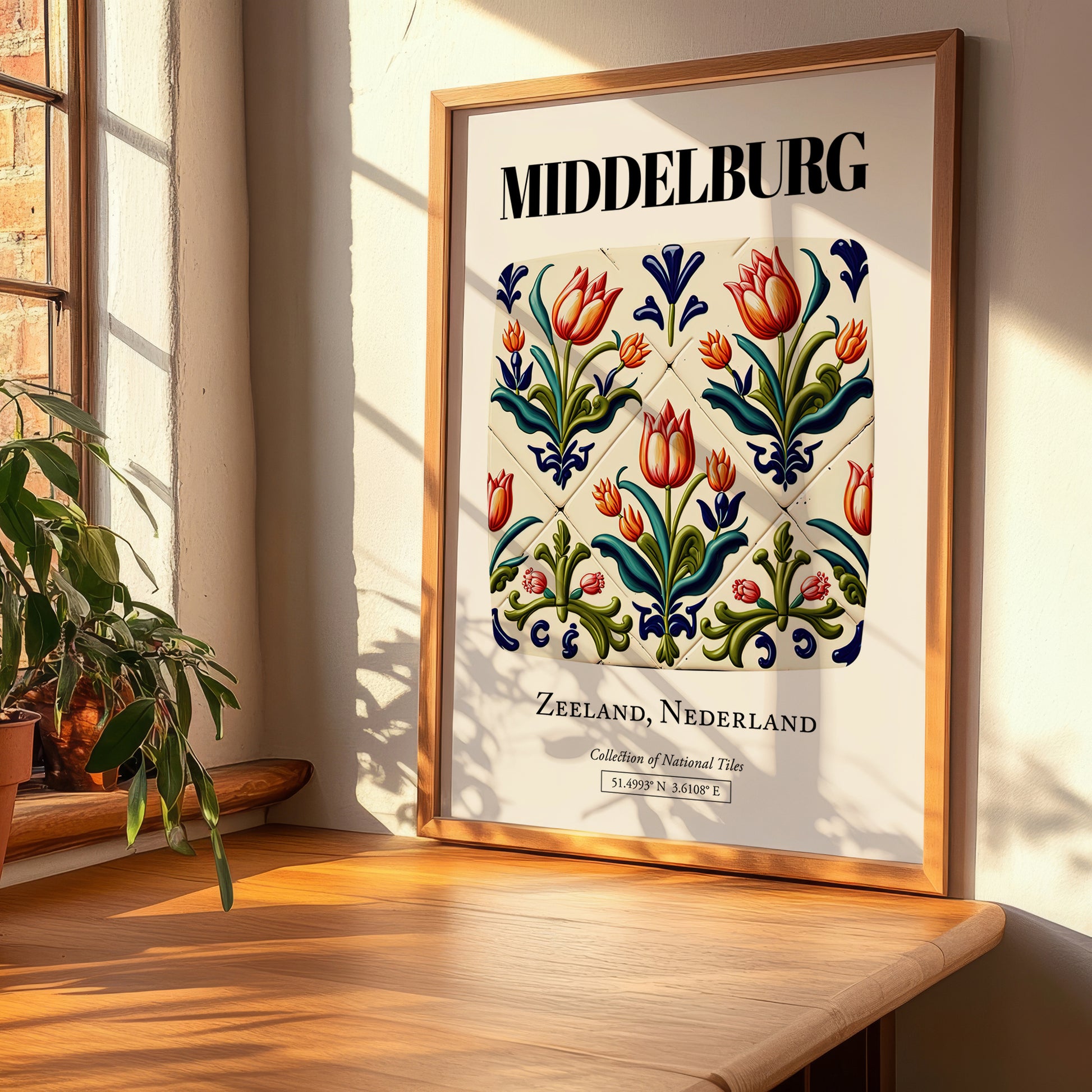 Middelburg, Netherlands – Travel Memories Wall Print, clean layout with no caption