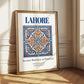 Lahore, Pakistan – Travel Wall Art, styled in a charming Paris street view