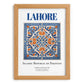 Lahore, Pakistan – Travel Wall Art, set in oak frame