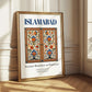 Islamabad, Pakistan – Travel Poster, styled in a charming Paris street view