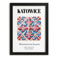 Katowice, Poland – Away From Home Poster, in sleek black frame