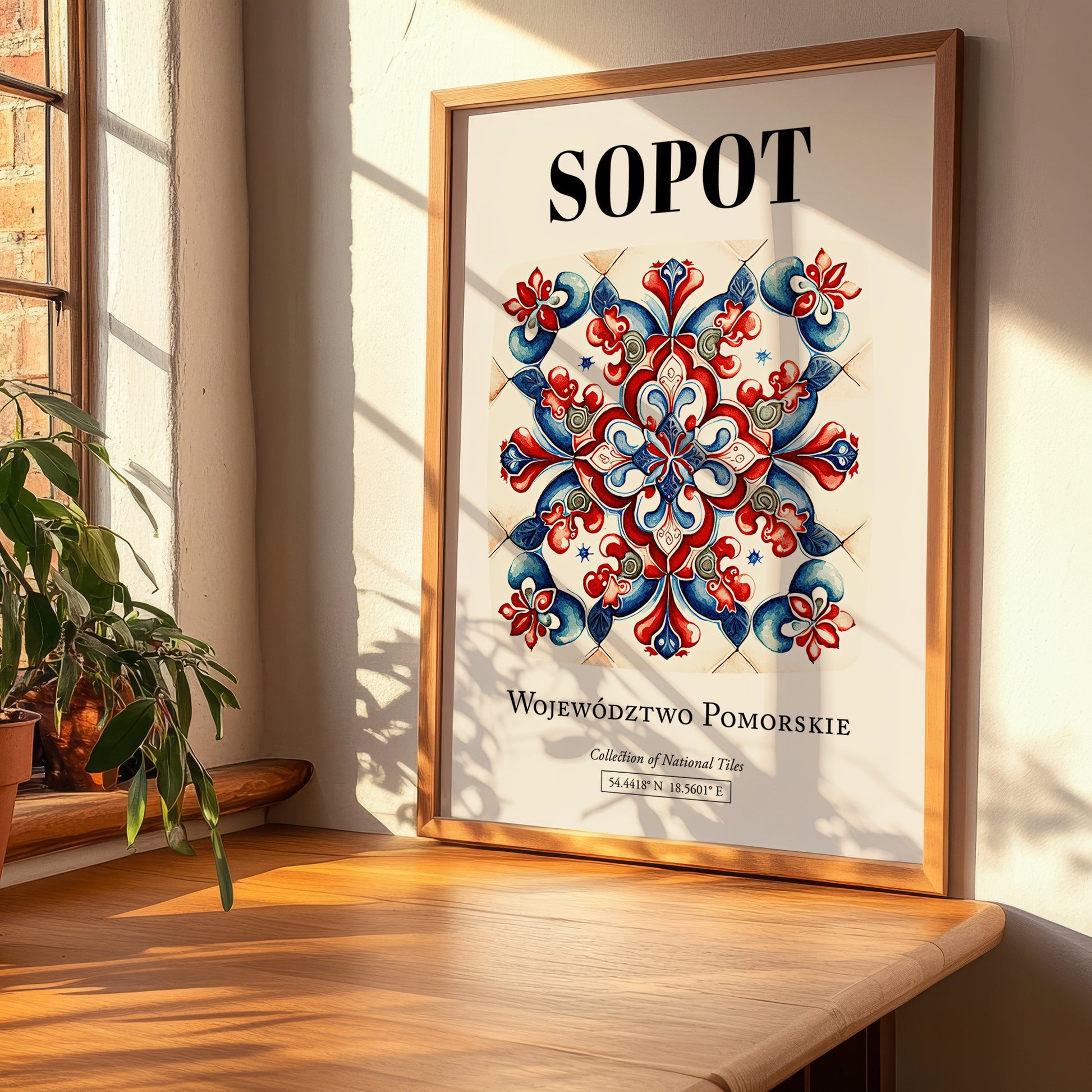 Sopot, Poland – Travel Wall Art, clean layout with no caption