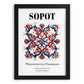 Sopot, Poland – Travel Wall Art, in sleek black frame