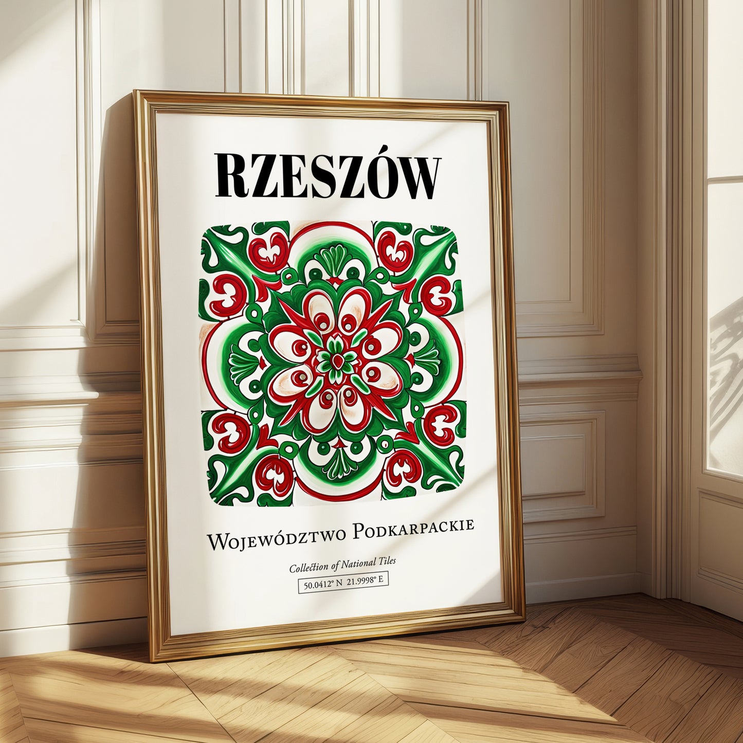 Rzeszów, Poland – Travel Wall Decor, styled in a charming Paris street view