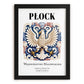 Płock, Poland – Travel Wall Art, in sleek black frame