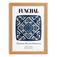Funchal, Portugal – Travel Print, set in oak frame