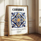 Coimbra, Portugal – Travel Poster, styled in a charming Paris street view