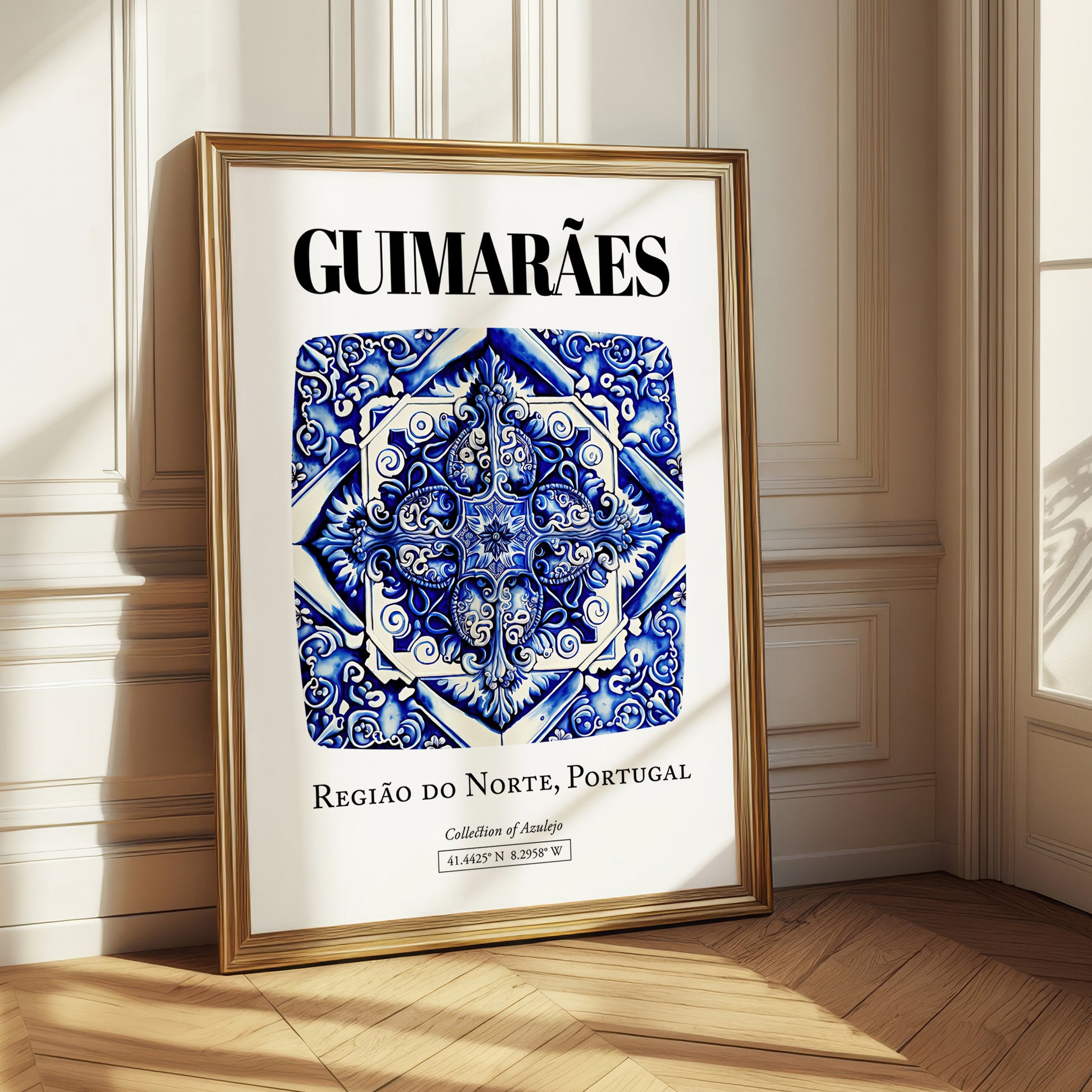 Guimarães, Portugal – National Pride Wall Decor, styled in a charming Paris street view