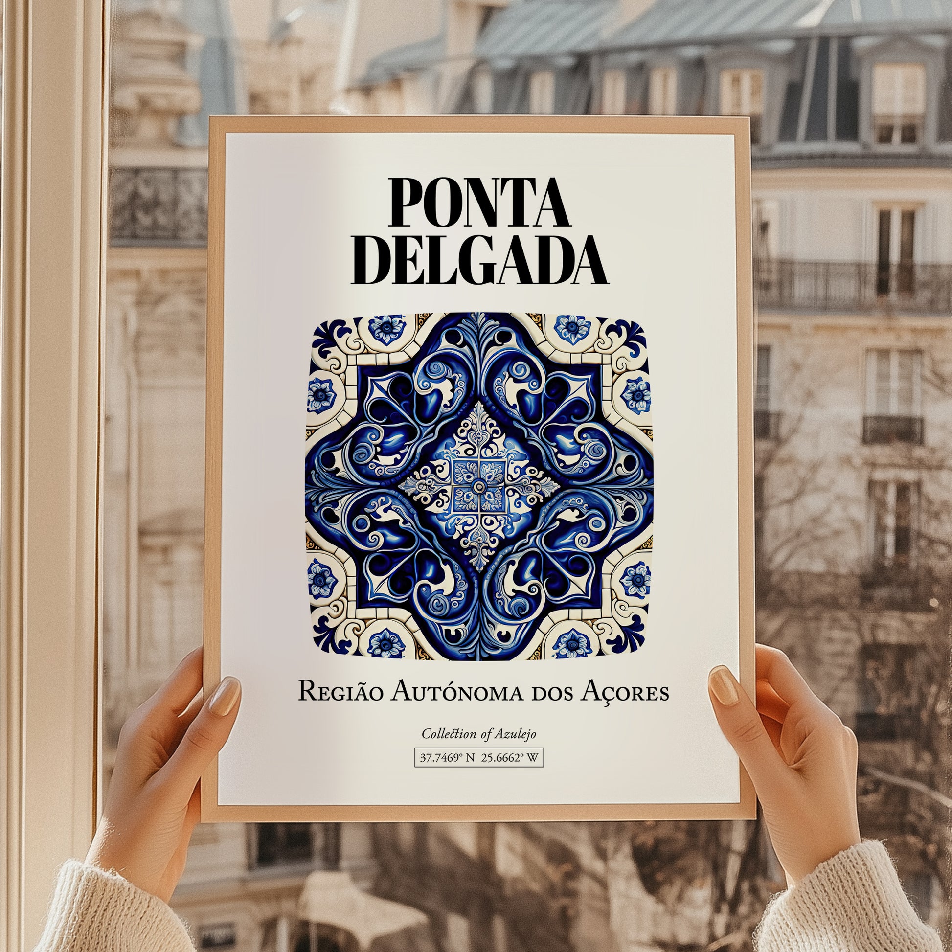 Ponta Delgada, Portugal – Country Culture Poster