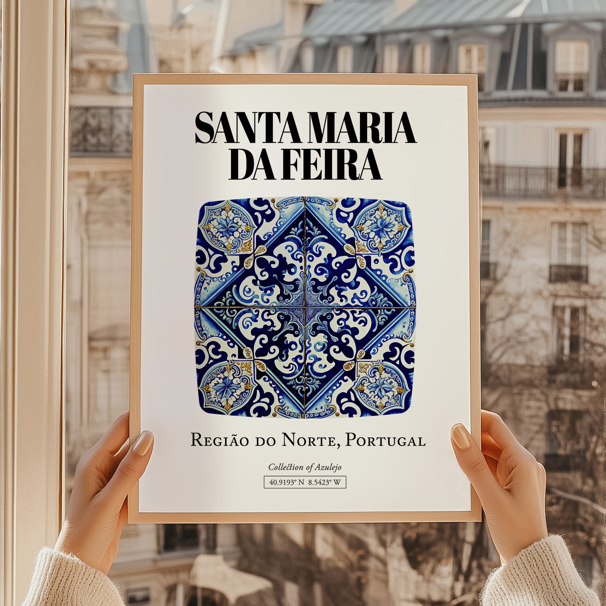 Santa Maria Da Feira, Portugal – Travel Poster