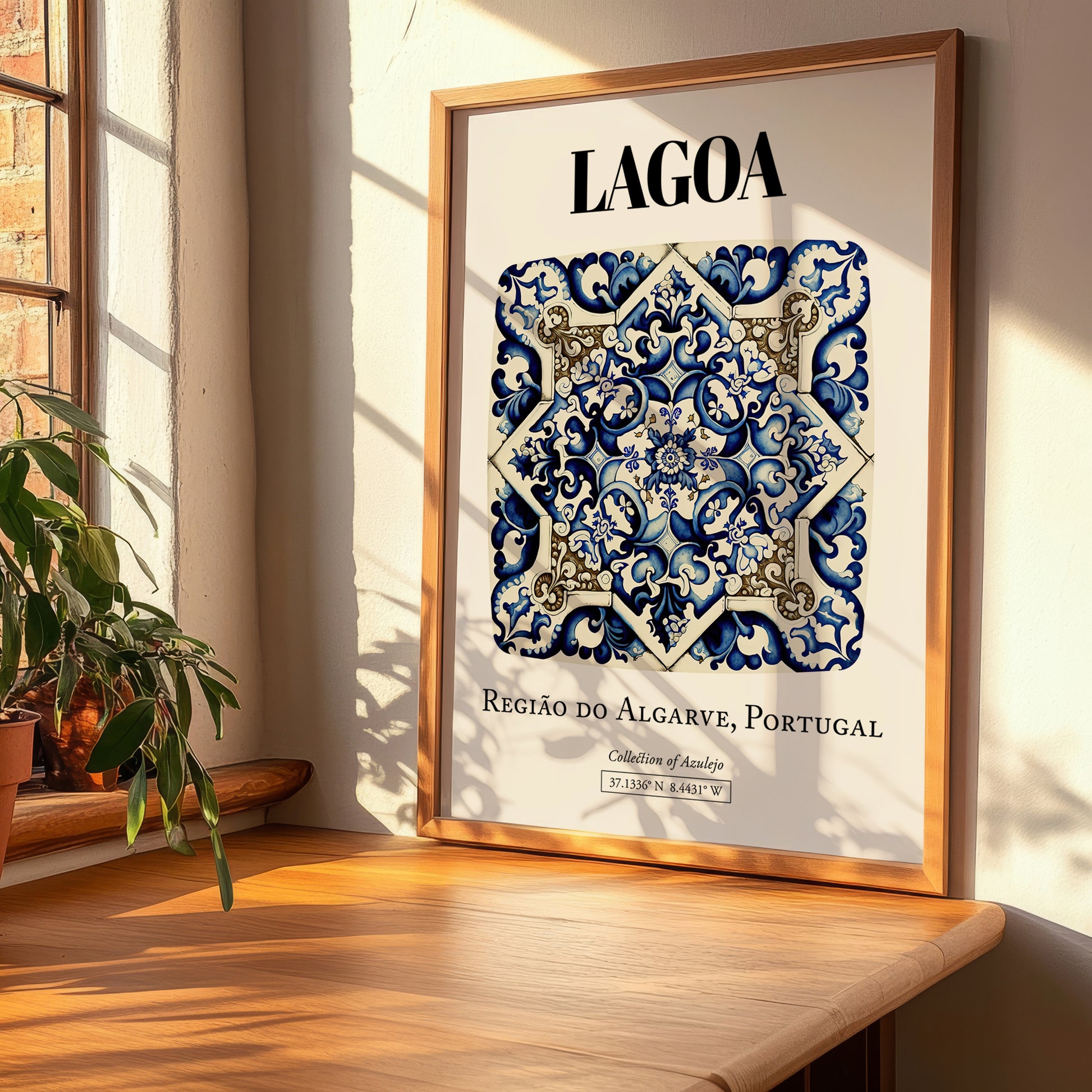 Lagoa, Portugal – Travel Wall Art, clean layout with no caption