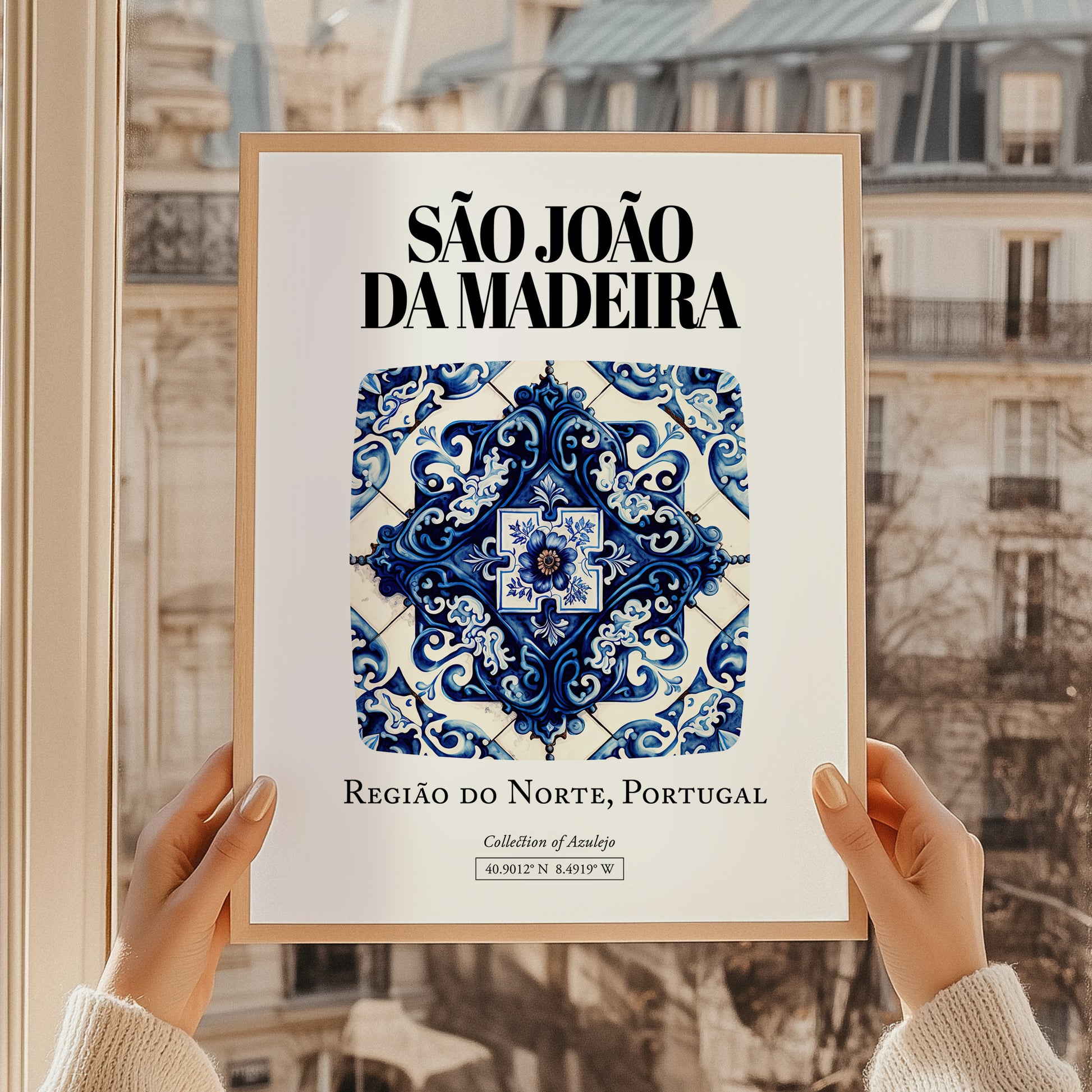 São João Da Madeira, Portugal – Travel Print
