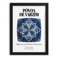 Póvoa De Varzim, Portugal – Travel Print, in sleek black frame