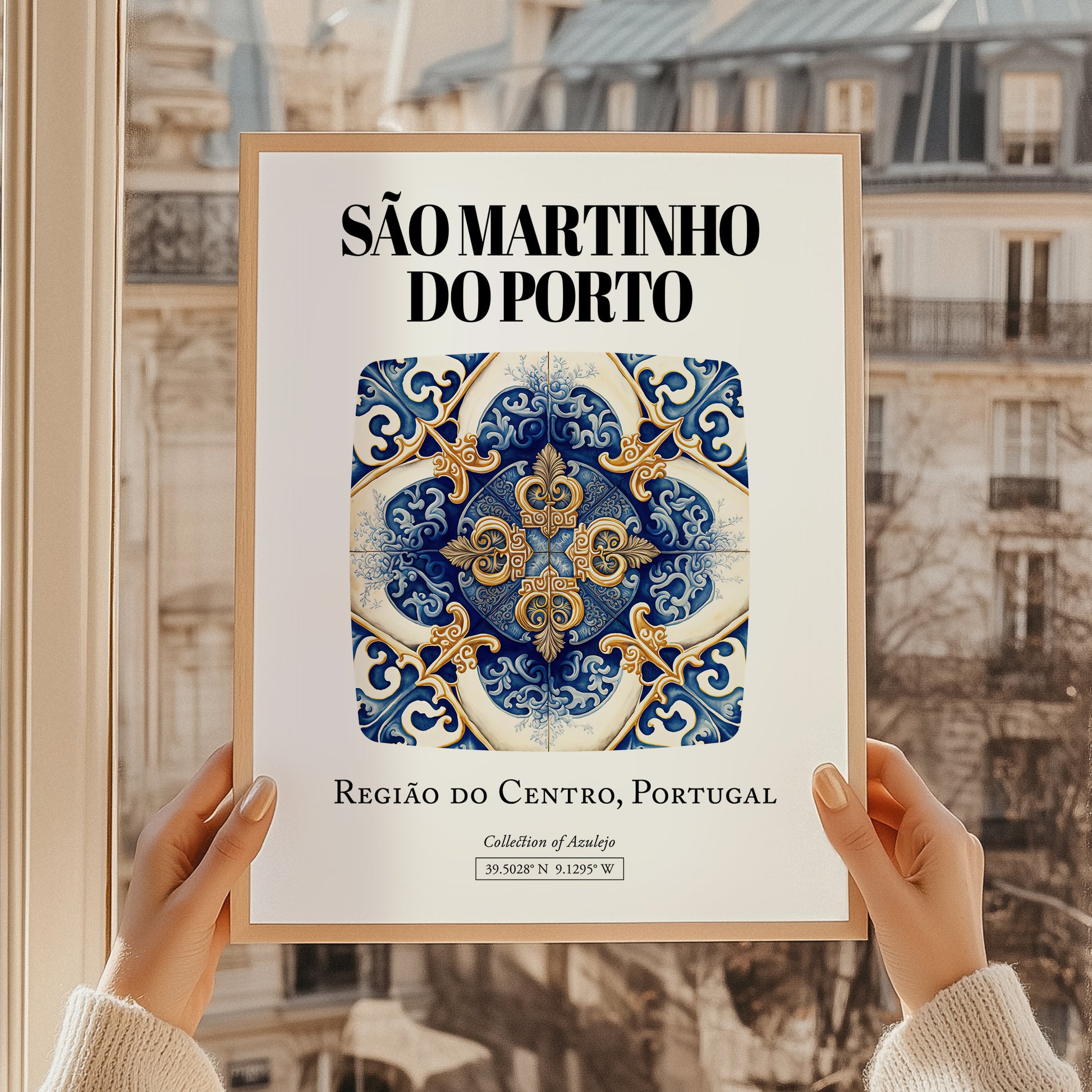 São Martinho Do Porto, Portugal – Travel Print