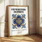 São Martinho Do Porto, Portugal – Travel Print, styled in a charming Paris street view