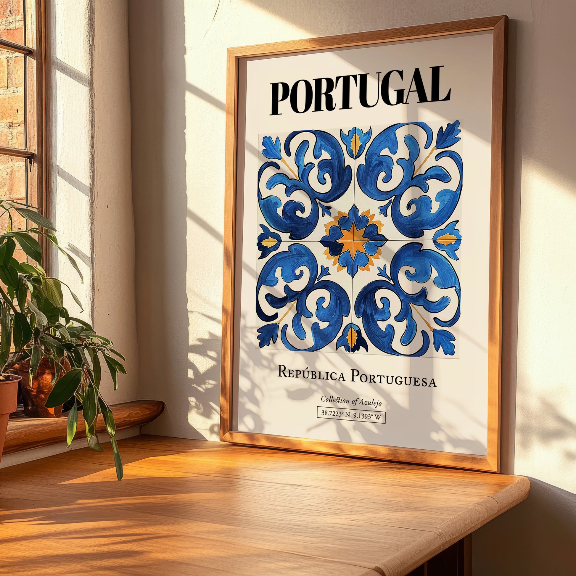 Portugal, Portugal – Travel Wall Decor, clean layout with no caption